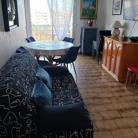 T2 Vue Et Port,2 Balcons, Parking Privé * Canet-en-Roussillon
